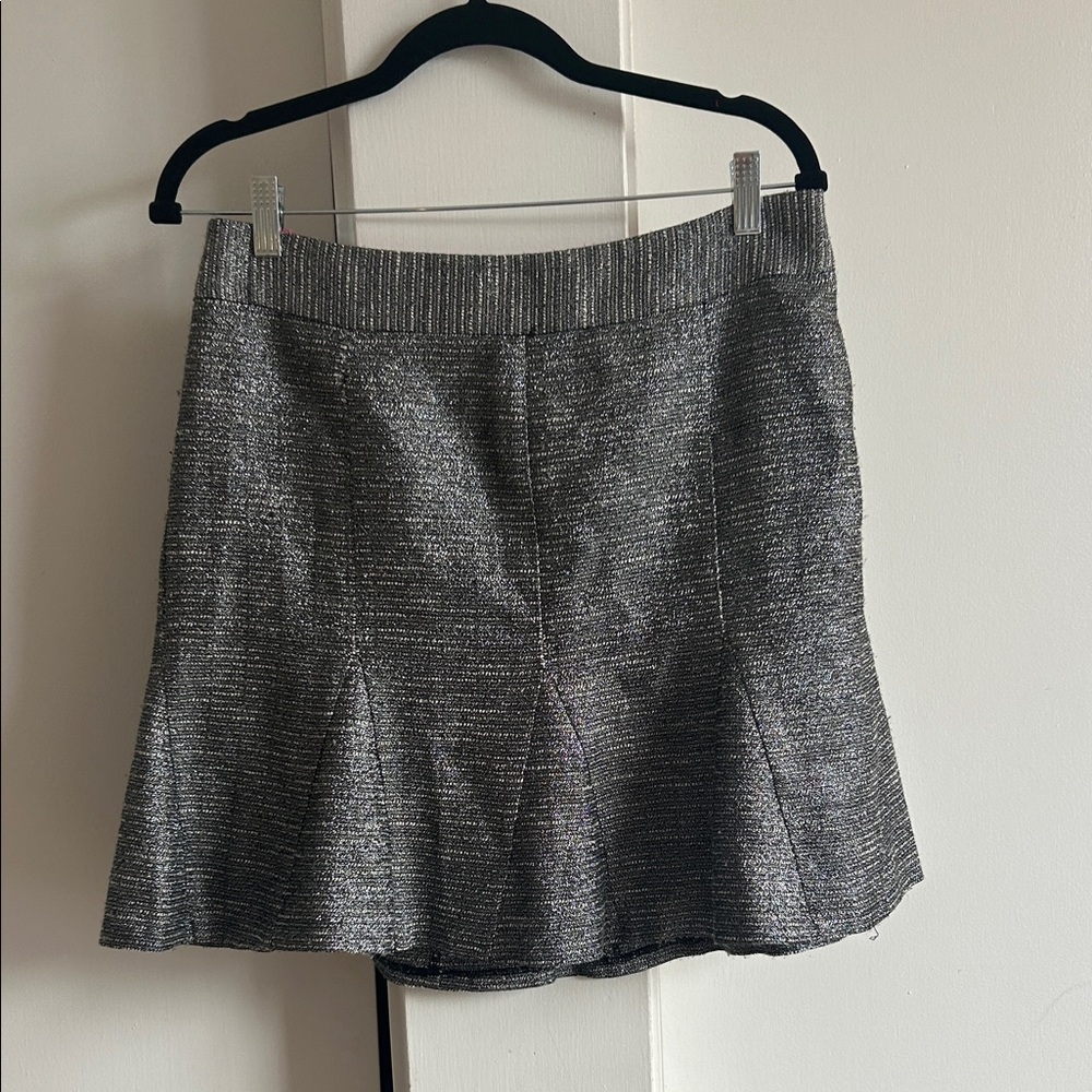 Elegant Silver Banana Republic Skirt